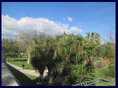 Turia Gardens from Placa del Temple